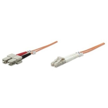 Intellinet Network Solutions 20M 66Ft Lc/Sc Multi Mode Fiber Cable 473033